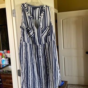 Torrid 2. Sleeveless boat dock dress. Pockets. Adorable.